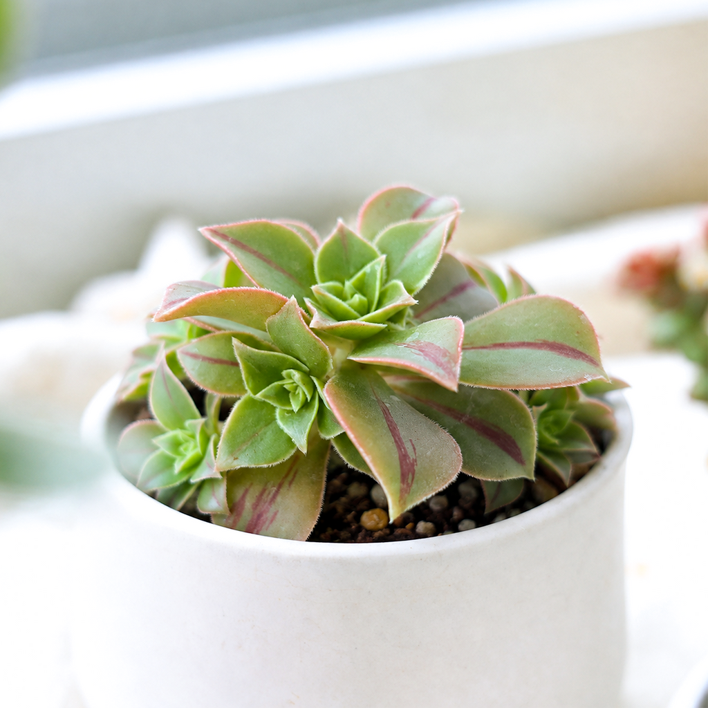 Aeonium 'Wheels of Stripification'