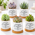 Pack of Personalized Succulent Pot for Corporate Favor - Cultivating Excellence