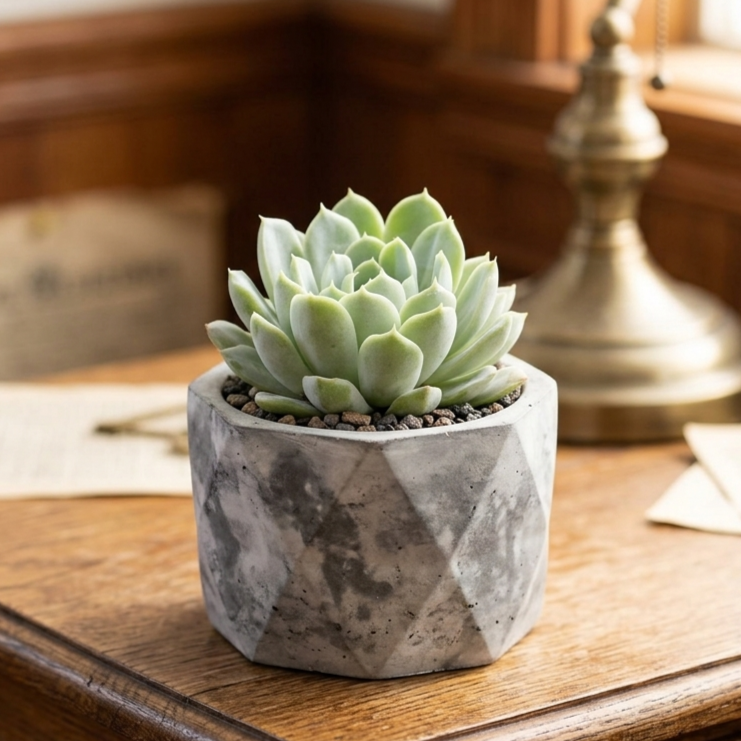 Echeveria albicans - Whitening Echeveria