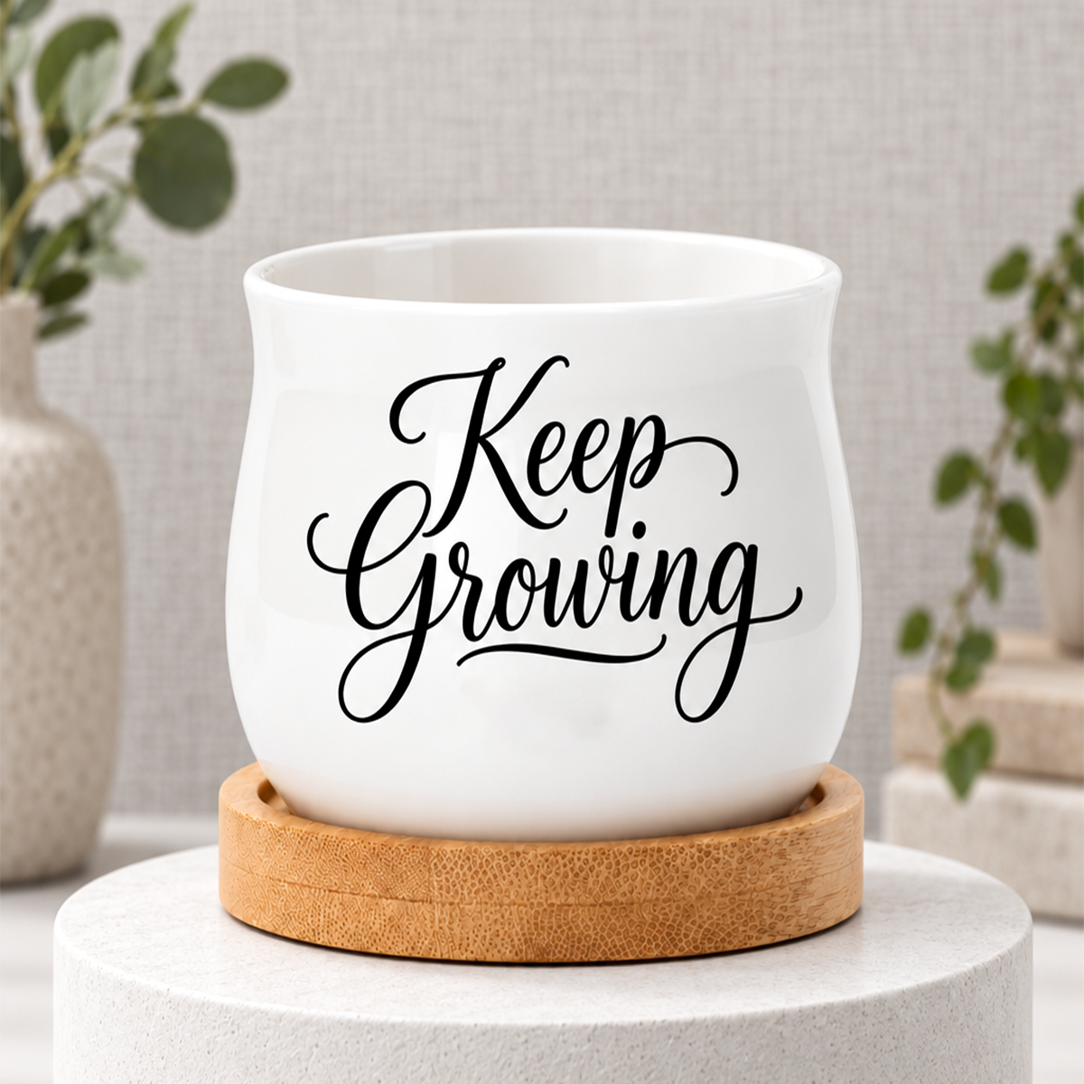 Succulent Pot - Keep Growing