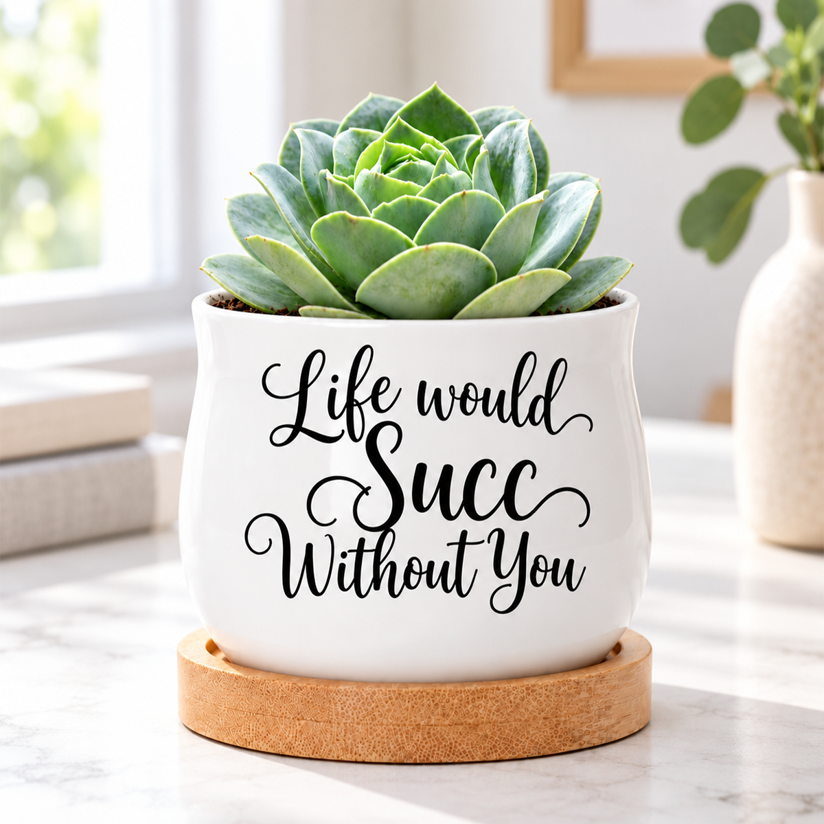 Succulent Pot - Life would Succ Without You