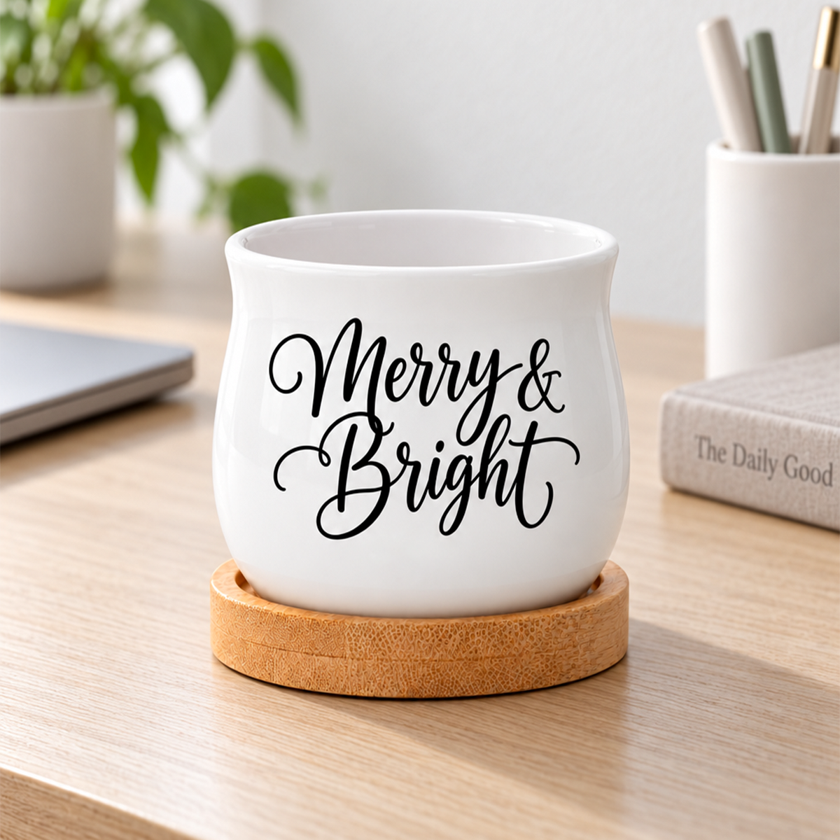 Succulent Pot - Merry & Bright