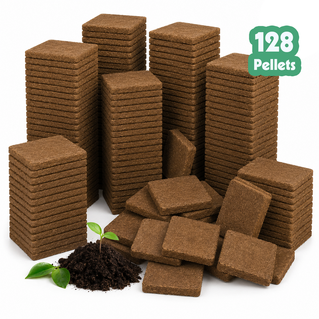 Nursery Soil Coco Coir Pellets (50mm, 32-512pcs)