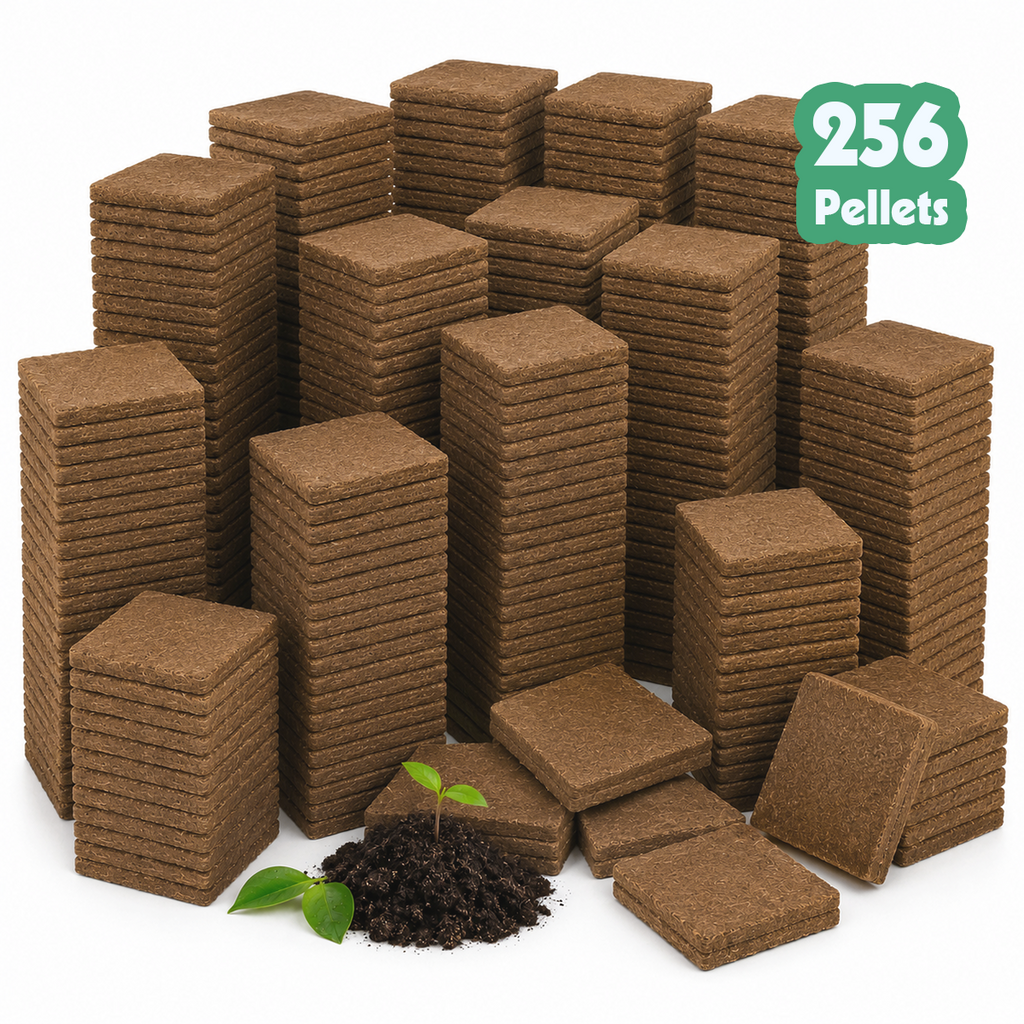 Nursery Soil Coco Coir Pellets (50mm, 32-512pcs)