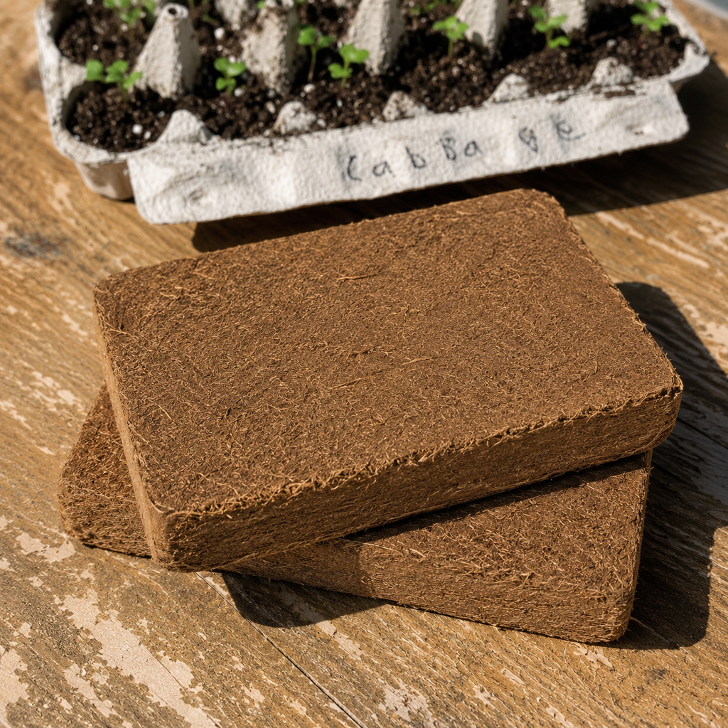 Nursery Soil Coco Coir Pellets (50mm, 32-512pcs)