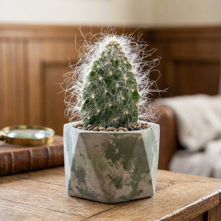 Opuntia polyacantha 'Snow Fuzzy'