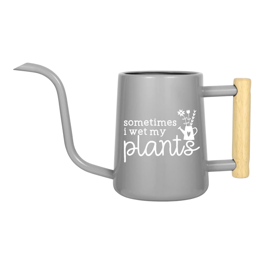 Personalized Metal Watering Can - Sometimes I Wet My Plants