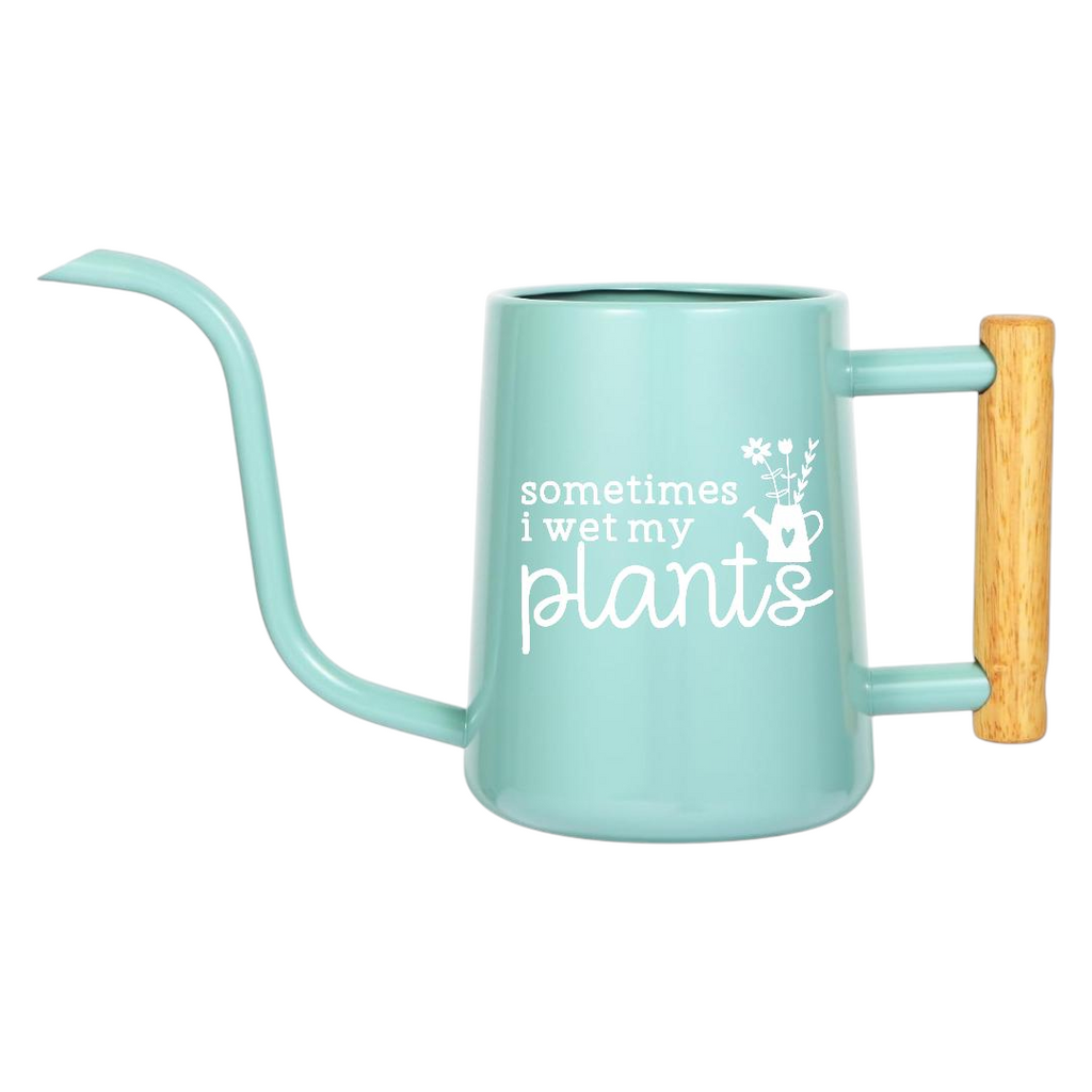 Personalized Metal Watering Can - Sometimes I Wet My Plants