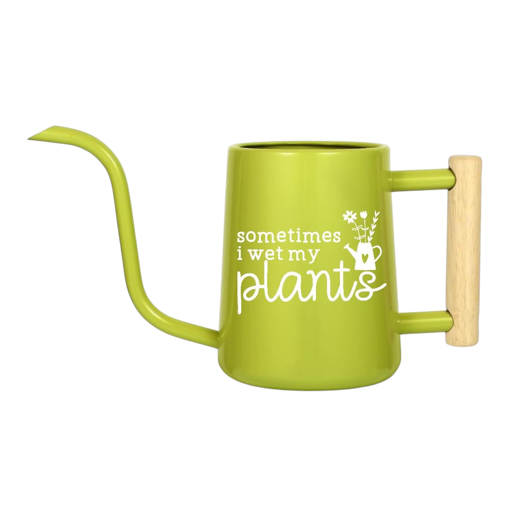 Personalized Metal Watering Can - Sometimes I Wet My Plants