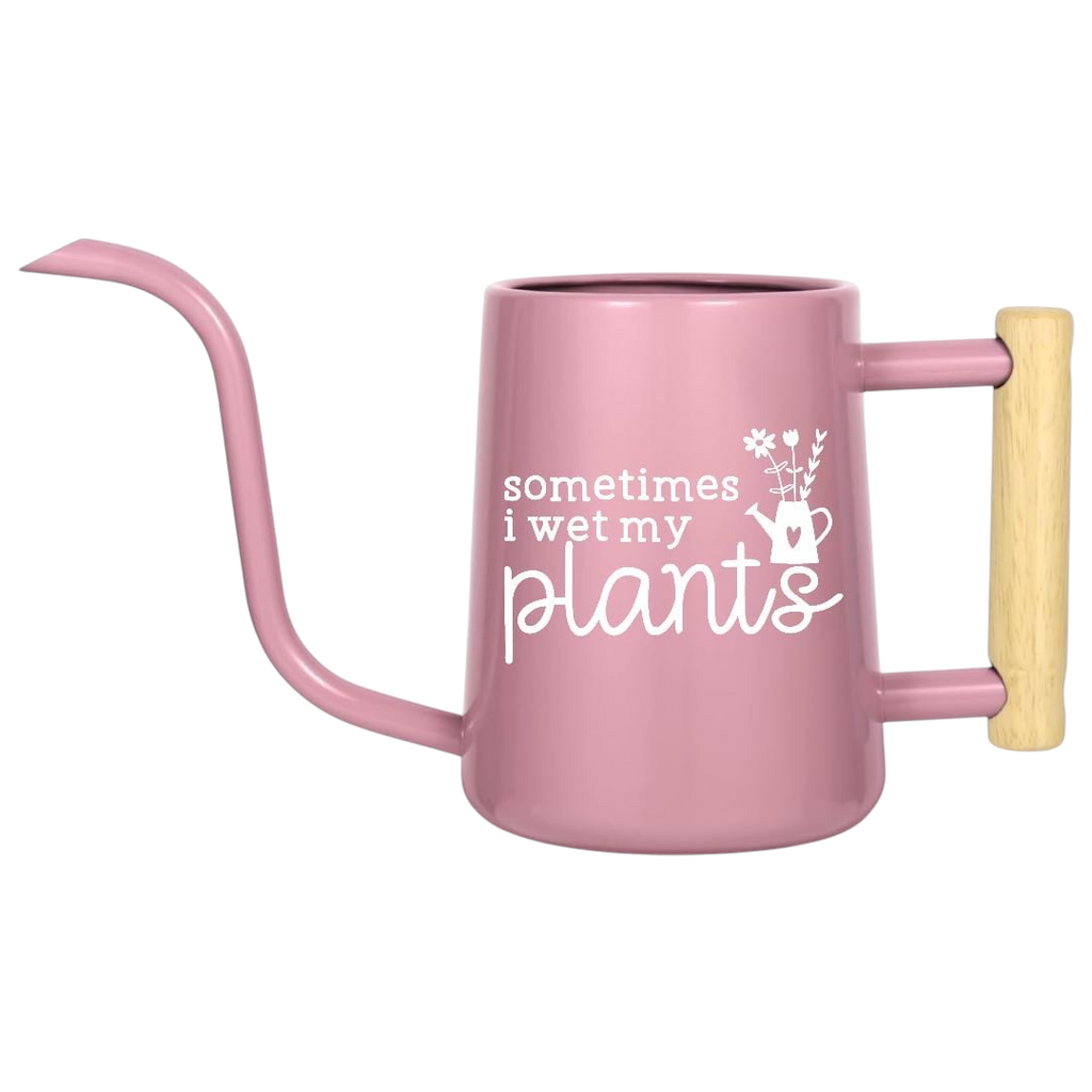 Personalized Metal Watering Can - Sometimes I Wet My Plants