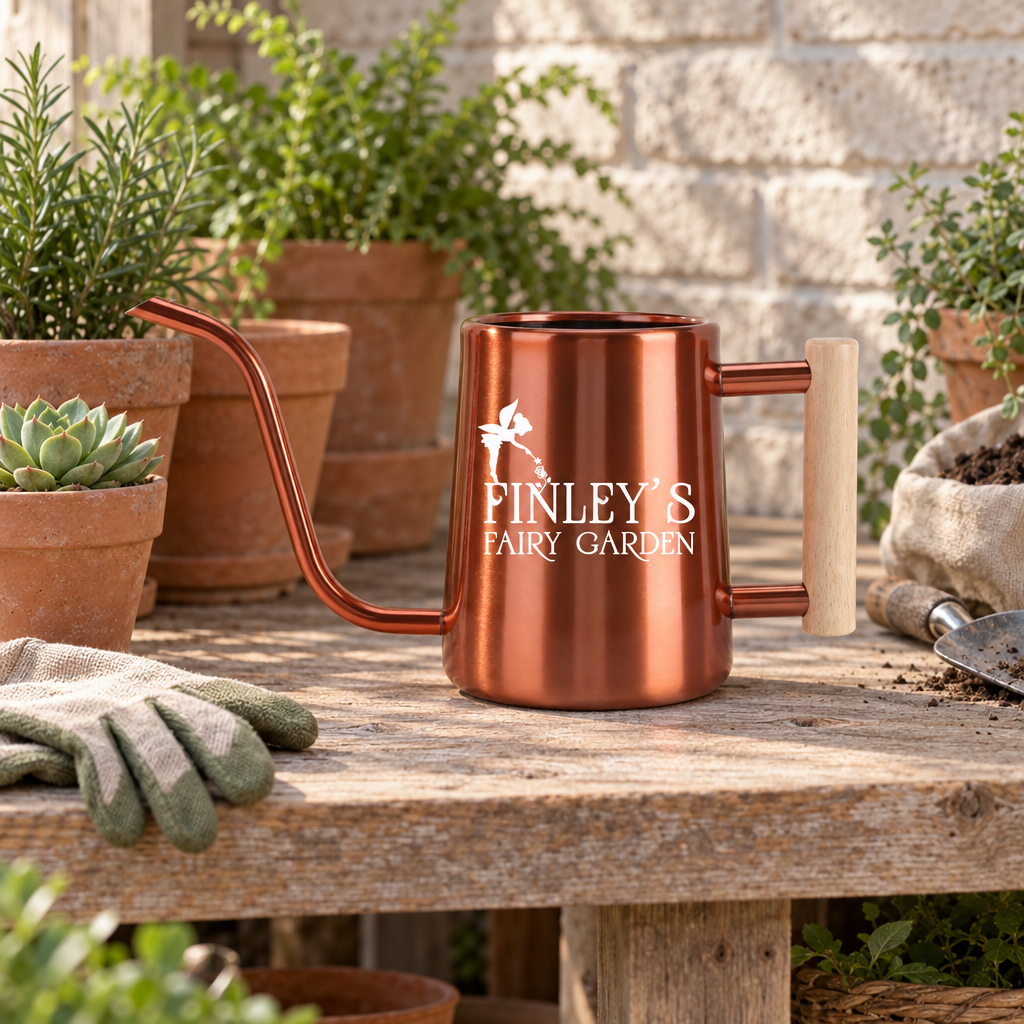 Personalized Watering Can - Fairy Garden & Custom