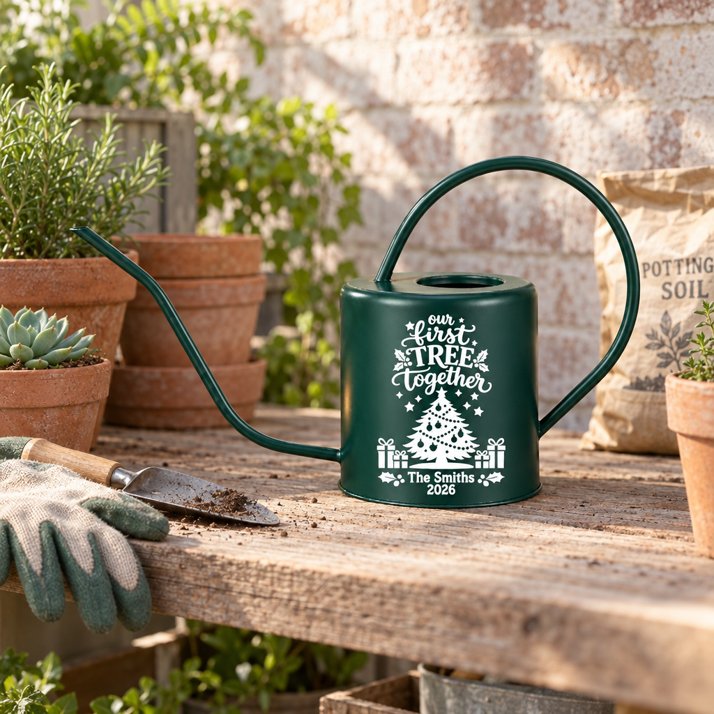 Personalized Watering Can - Our First Tree Together