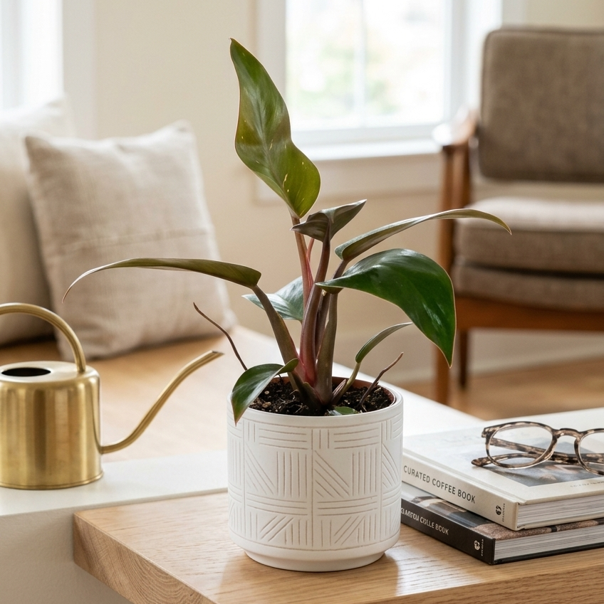 Philodendron 'Birkin Pink'
