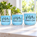 Iridescent Blue Ceramic Pot - Rooted in Love