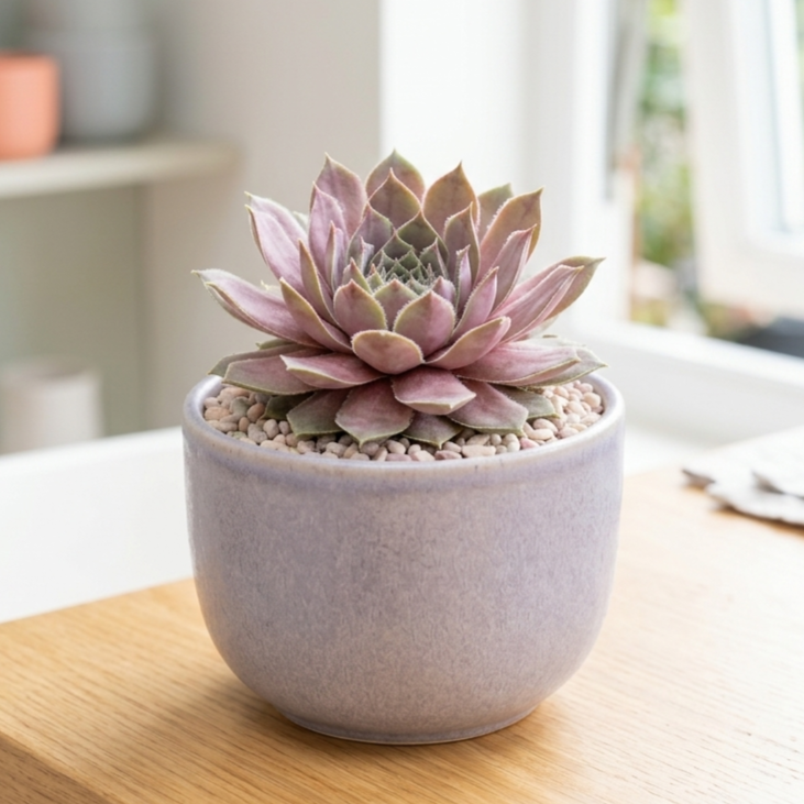 Sempervivum 'Lavender and Old Lace'