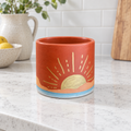 Sunset Layered Flower Pot